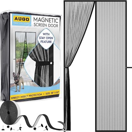 AUGO Magnetic Screen Door Self Sealing
