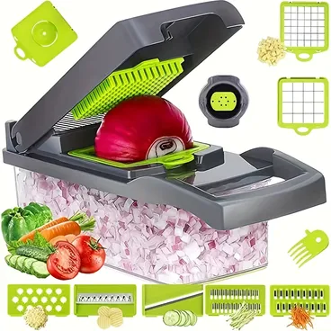 Vegetable Chopper, Multifunctional Fruit Slicer, Manual Food Grater